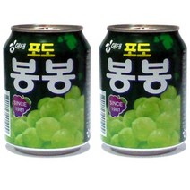 해태음료 포도 봉봉 340ml 6캔 뚱캔