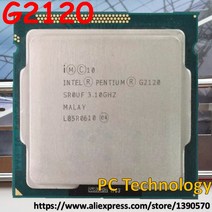 Origina 인텔 펜티엄 g2120 g 2120 3.1 ghz cpu 3 m lga1155 55 w 데스크탑 듀얼 코어 1 일 이내, 한개옵션0