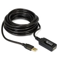Plugable 5 미터 (16 피트) USB 2.0 액티브 연장 케이블 타입 A 수 to A 암, 01 5m (16ft)