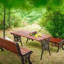 Sunshine 야외 정원식탁 테이블 앤틱 고풍 식탁테이블 W1500xD600