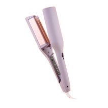 WIZ 물결 고데기 프렌치 로맨틱 웨이브 스타일 가을 분위기 자국없는 물결아이롱, 퍼플