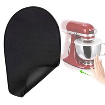 업소용반죽기 빵반죽기 가정용반죽기 제빵반죽기 주방 보조 스탠드 용 믹서 무버 슬라이딩 매트 가전 제품, 한개옵션1, 01 Black