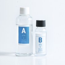 투명 3:1 에폭시레진(주제+경화제) 120g 2액형 레진 공예 아트 DIY