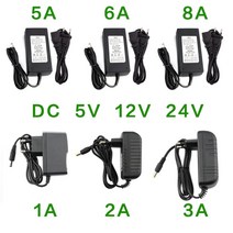 전원 어댑터 충전기 공급 장치 dc 5v 12v 24v 1a 2a 3a 5a 6a 8a 12 볼트 공급 장치 12v ac led 스트립 램프 hoverboard, 우리 플러그