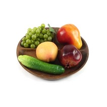 현hmsupre_나무쟁반 그릇 간식접시 마른안주 과자 원형 식기 원목♥rebirth, ♥ddureo