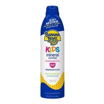 Banana Boat 바나나보트 키즈 미네랄 인리치 선스크린 선스프레이 SPF50+ 269g Kids Mineral Enriched Sunscreen SPF50+