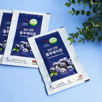 싱싱 싱싱 진한 블루베리즙 40포 (알뜰포장), 40개, 70ml