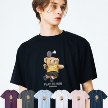 [베드민턴 베어] 쿨론티 VERDI BEAR 남자 여자 반팔 티셔츠 7color