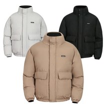 양면 패딩점퍼 리버시블 숏 헤비 하이넥 패딩 점퍼 3종 택1 95~110사이즈