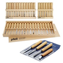 스위스명품 pfeil D형조각도세트 D4ER D8ER D12ER D18ER 조각칼 페일 툴보이