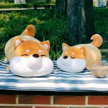 아트박스/모찌타운 시바 강아지 바디필로우 대형모찌인형 L