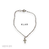 클라묵주 (KLAR) 써지컬스틸 십자가(소) 팔찌