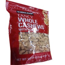 커클랜드 가염캐슈1.13kg 커클랜드 팬시홀썸캐슈 위드 씨솔트, 1.13kg(1개), 1개