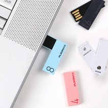 PLEOMAX 플레오맥스 8GB USB MINIBOSS SWING 사무용 어린이집 유치원 초등학교 자료보관, 10개, 8G