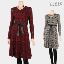 VIVID SG VIVID SG 플라워 레이스 스판 원피스 VS046057