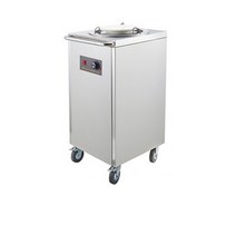 식당카트 국보온카 급식 이동식 밥차 구내 보온 카트, 단일헤드 스테인레스스틸  워머 카