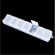 핸디몰 비즈 구슬정리함(7칸)PP케이스 PVC용기