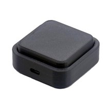 하나의 키 USB 프로그래밍 가능한 매크로 윈도우 리눅스 MacOS 핫 원 버튼 미니, 한개옵션2, 01 Black, 한개옵션1