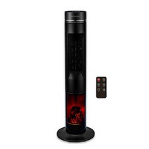 유니맥스 플레임 PTC 디지털 온풍기, UMH-72000BFR, Black