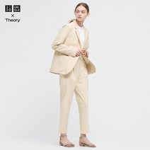 감탄턱이지팬츠(코튼라이크) UNIQLO x Theory