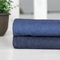 소잉홀릭 대폭-데님) 블루데님원단(2종) - 청지/청바지원단, 블루 [k6523]