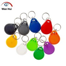 CUID RFID 카드 스마트 키 체 IC NFC 13.56 MHz 안드로이드 앱 교체 가능 MF Mifre 복제 0 쓰기 14443 510 피스, [02] 10Pcs mix clr, 02 10Pcs mix color