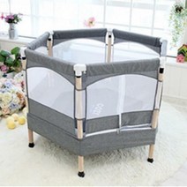 코지 트램폴린 클래식100 유아트램폴린 방방이 실내놀이기구 트램펄린, 그레이