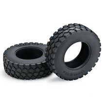 농기계 부품 Tamiya 2/4 RC 트랙터 트럭 자동차 액세서리 교체 수리 부품용 블랙 소프트 고무 타이어 커버, 02 4 Pcs