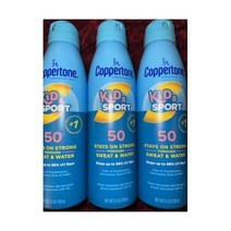 선크림 3개의 코퍼톤 스포츠 키즈 선크림 스프레이 SPF 50 방수
