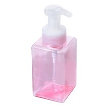 허브스프레이 친환경 PETG 거품용기 250ml 450ml 사각, 친환경 PETG 사각 거품용기, 450ml핑크