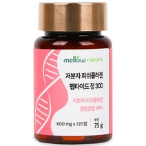 멜로우네이쳐 300달톤 저분자 피쉬 콜라겐 120정 펩타이드 분말, 120정 x 1개, 1개