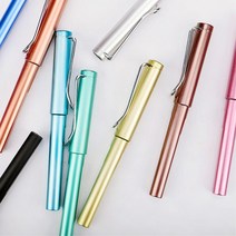 손글씨 캘리그래피 볼펜 알루미늄 스틸만년필 대학생, 8-스틸만년필-민트