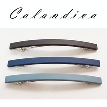 [Calandiva] 심플하고 고급스러운 슬림형 일자 무광 헤어핀