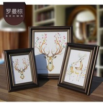 부케 액자 말리기 청첩장 클래식 사진 프레임 벽 12 인치 A4 라이센스 567810 그림 사각형 퍼즐 테이블, D