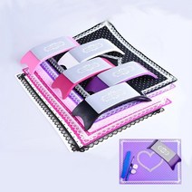 HAPST_ 네일드릴 UV네일아트 페디플래닝 네일받침대 네일비트 휴대용샤퍼 니퍼, 선택◇ 네일아트 손목받침대+실리콘 네일테이블 세트 5종, 선택◇ 손목받침대SET-05퍼플, 손목받침대SET-05퍼플, 본상품선택