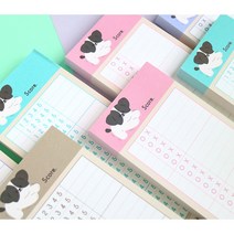 오엠알답안지 omr카드 OX답안지 공스타그램 4종 공시생 수험생 모의 답안지, OX_분홍