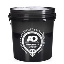 오토브라이트 AD 투명 세차 버킷 블랙 18L