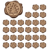 미화부장 완제품 실링 왁스 씰링 왁스 씰왁스 편지 초대장 청첩장 스티커 30P, christmas, 브론즈