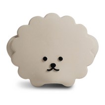 딩동펫 강아지 몽실이 라텍스 장난감, 스페이스 그레이, 1개