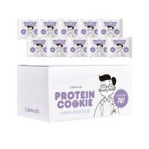 랩노쉬 단백쿠키 리치코코넛맛 10p, 400g, 2개