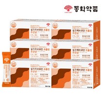 동화약품 실크피브로인 프롤린 유산균, 6개, 30포