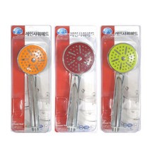 물아낌 레인 샤워헤드 컬러랜덤 욕실용 샤워용 수전, 1개