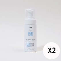 에뛰드하우스 순정 약산성 6.5 휩 클렌저, 2개, 150ml, 150ml