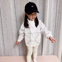 민트스쿨 데일리 아동 여름 바람막이 점퍼 집업 간절기 자켓