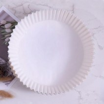 베이킹 불도장 인두 작업대 매트 스톤 10050pcs 에어 프라이어 바구니 일회용 종이 라이너 오븐 비 스틱 기선 주방 용 제빵 용품 오일 방지 액세서리, 16cmWhite 100pcs