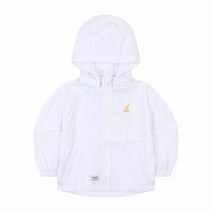 캉골키즈 AQBCJP00010OW라이트웨이트후드디터처블윈드브레이커