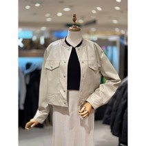 GGPX New. 페이크레더 노카라 자켓 GNA3LI640F