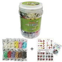 꼬메빔보 무향버블솝플레이 10색 (혼합) 600g 비누공예