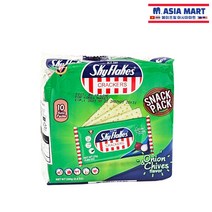 [필리핀] M.Y.San 스카이플렉스 크래커 양파&골파향 250g / Sky Flakes CRACKERS Onion Chives flavor, 1개