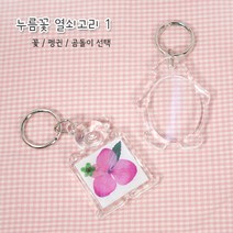 [개똥이네87] [누름꽃공예]누름꽃 열쇠고리1, 꽃모양